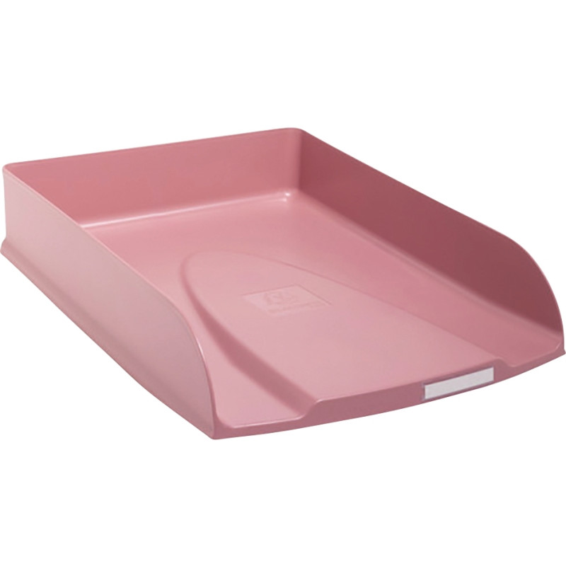 Corbeille à courrier Skandi Vieux rose