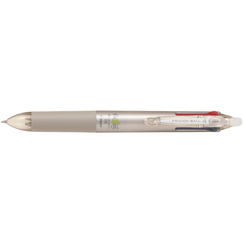 Stylo bille 4 couleurs Frixion Ball champagne