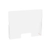 Exacompta - réf. 80458D - ExaScreen Barrière de protection contre les éternuements et les postillons - Vitrine Pare-haleine o