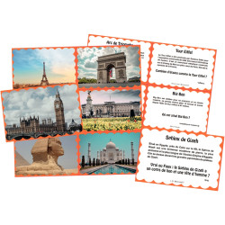 Lot 384 petites images monuments & paysages