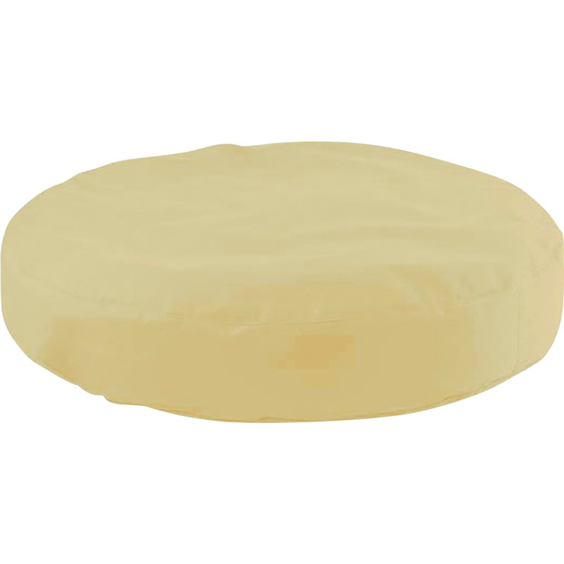 Coussin diamètre 40 x 10cm beige