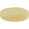 Coussin diamètre 40 x 10cm beige
