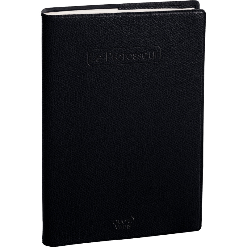 Agenda semainier Le professeur noir