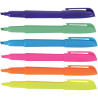 Pochette de 6 surligneurs poche assortis