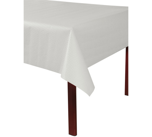 Nappe en rouleau papier gaufré Toile de lin - 1,18 x 6m