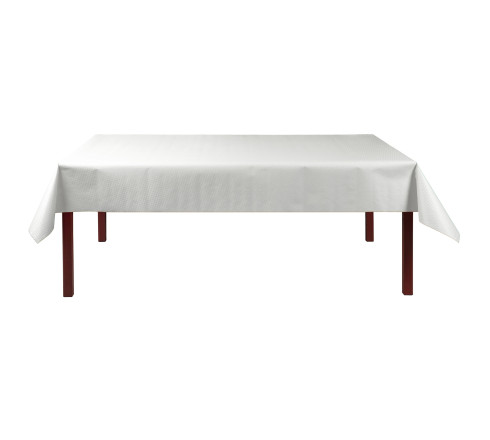 Nappe en rouleau papier gaufré Toile de lin - 1,18 x 6m