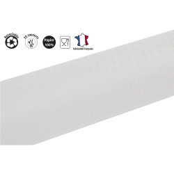 Nappe en rouleau papier gaufré Toile de lin - 1,18 x 6m