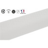 Nappe en rouleau papier gaufré Toile de lin - 1,18 x 6m