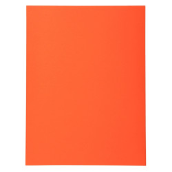 Paquet de 100 chemises 170g FOREVER format 24x32 cm, orange