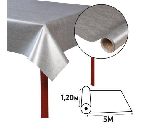 Nappe en rouleau spunbond, indéchirable et épongeable - 5x1,20m