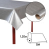 Nappe en rouleau spunbond, indéchirable et épongeable - 5x1,20m