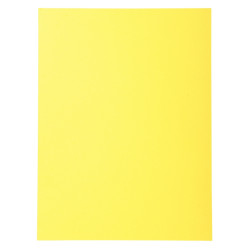 Paquet de 100 chemises 220g FOREVER, format 24x32 cm, jaune