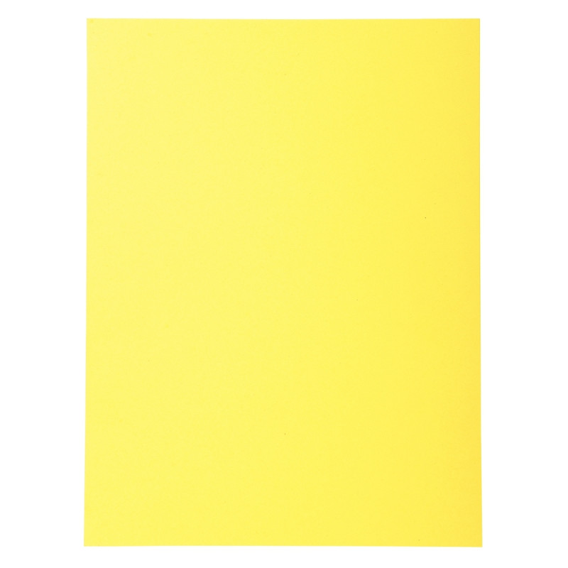 Paquet de 100 chemises 220g FOREVER, format 24x32 cm, jaune