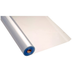 Rouleau en cristal lisse, qualité supérieure format 50 m x0,70 Epaisse