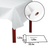 Nappe en rouleau spunbond, indéchirable et épongeable, prédécoupées tous les 1,20m- 50,4x1,20m