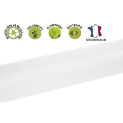 Nappe en rouleau spunbond, indéchirable et épongeable, prédécoupées tous les 1,20m- 50,4x1,20m