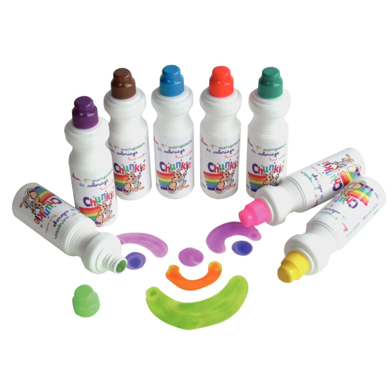 Boîte de 8 marqueurs Chunkie tropicale