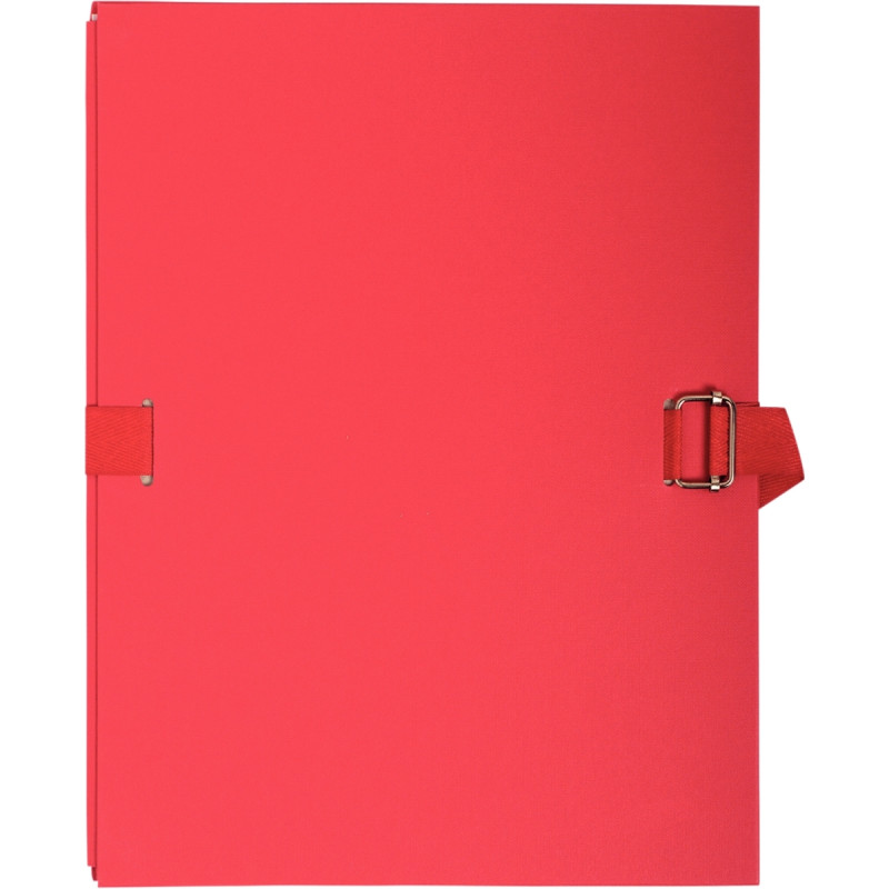 Chemise extensible toilée, rouge