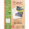 Boite de 100 pochettes coin FOREVER PP recyclé 12/100ème