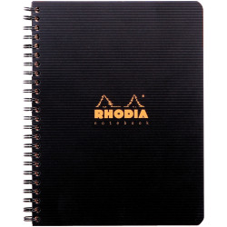 Cahier RHODIACTIVE Notebook 160 pages perforées, couverture polypropyl