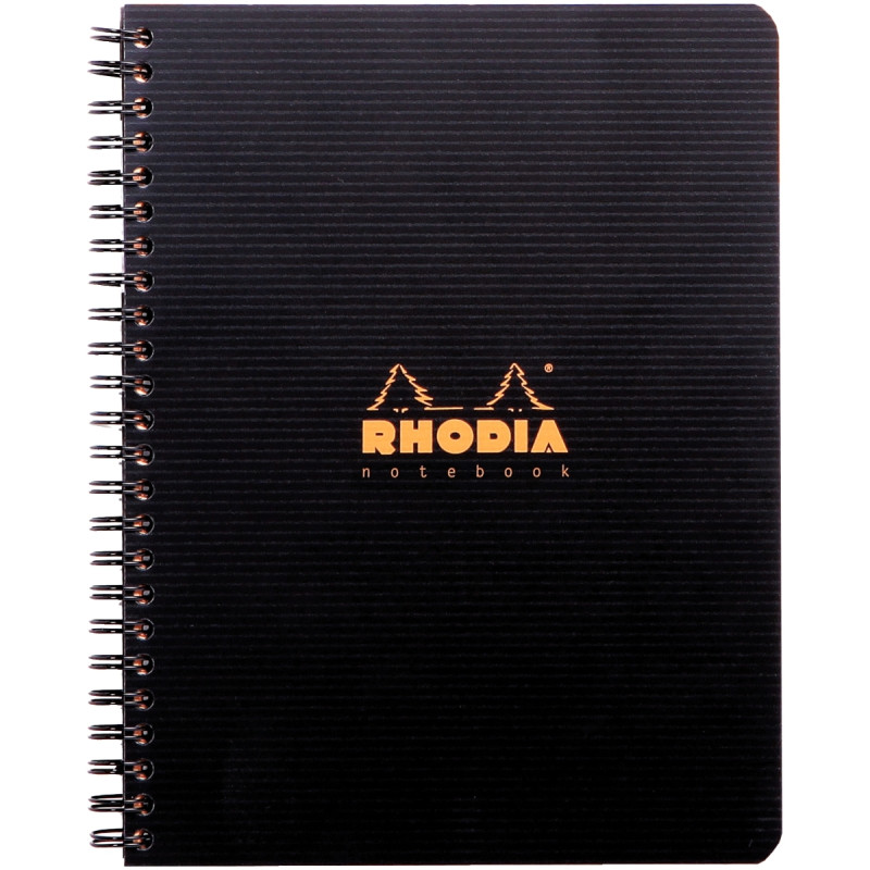 Cahier RHODIACTIVE Notebook 160 pages perforées, couverture polypropyl