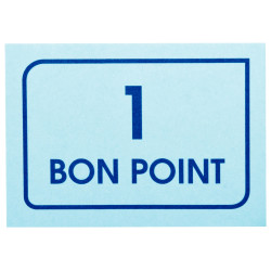 Paquet de 20 planches de 50 bons points
