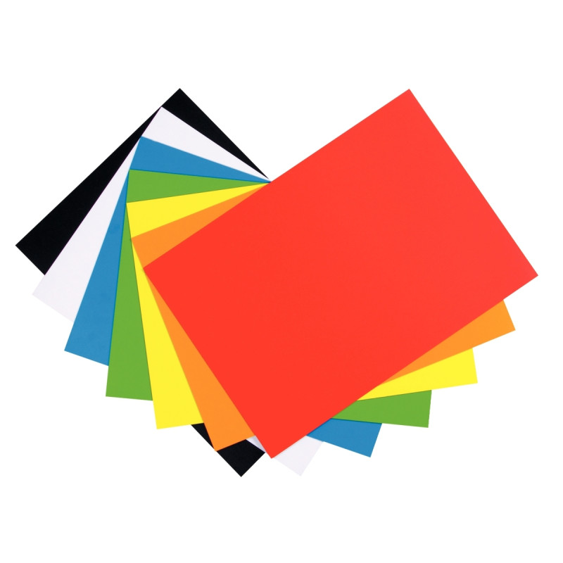 Lot de 7 feuilles magnétiques format A4 à découper