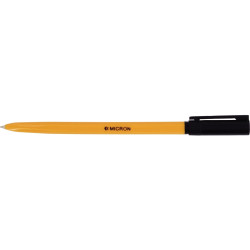 Boîte de 50 stylos bille Micron pointe fine noir