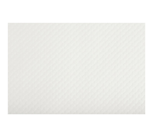 Barquette de 500 sets de table papier gaufré glacé Tiss Lack uni- Format 30X40 cm - Couleur blanc.