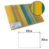 Barquette de 500 sets de table papier gaufré, Canard - Format 30x40cm