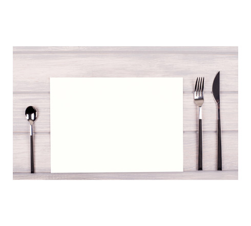 Barquette de 100 sets de table spundbond, unis - Format 30x40cm