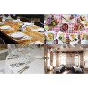 Barquette de 100 sets de table spundbond, unis - Format 30x40cm