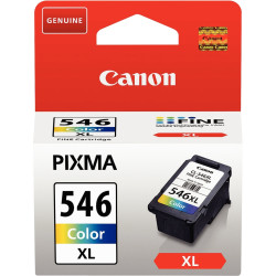 Canon 546XL cartouche jet d'encre couleurs haute capacité authentique