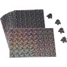 Pochette de 15 feuilles format A4 holographiques