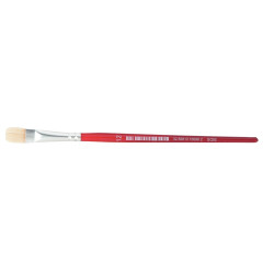Sac de 10 brosses plates en soie N°12