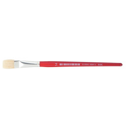 Sac de 10 brosses plates en soie N°14