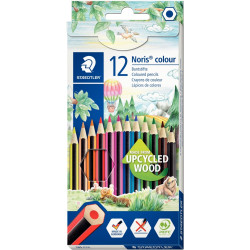 Lot de 10 étuis de 12 crayons de couleur Noris colour 185