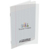 Cahier de travaux pratiques 64 pages CONQUERANT, format 17x22 cm, seyè