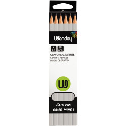 Boîte de 12 crayons graphite standard 2H