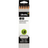 Boîte de 12 crayons graphite standard 2H
