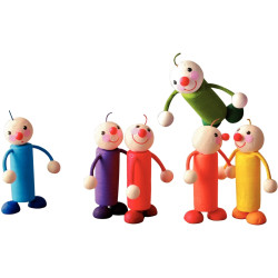 Atelier créatif de 25 bonshommes en cellulose