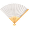 Lot de 10 éventails en papier
