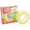 Rouleau adhésif Apli transparent 19mmx33m