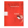 Cahier piqué musique et chant 48 pages, format 17x22 cm, seyès / porté