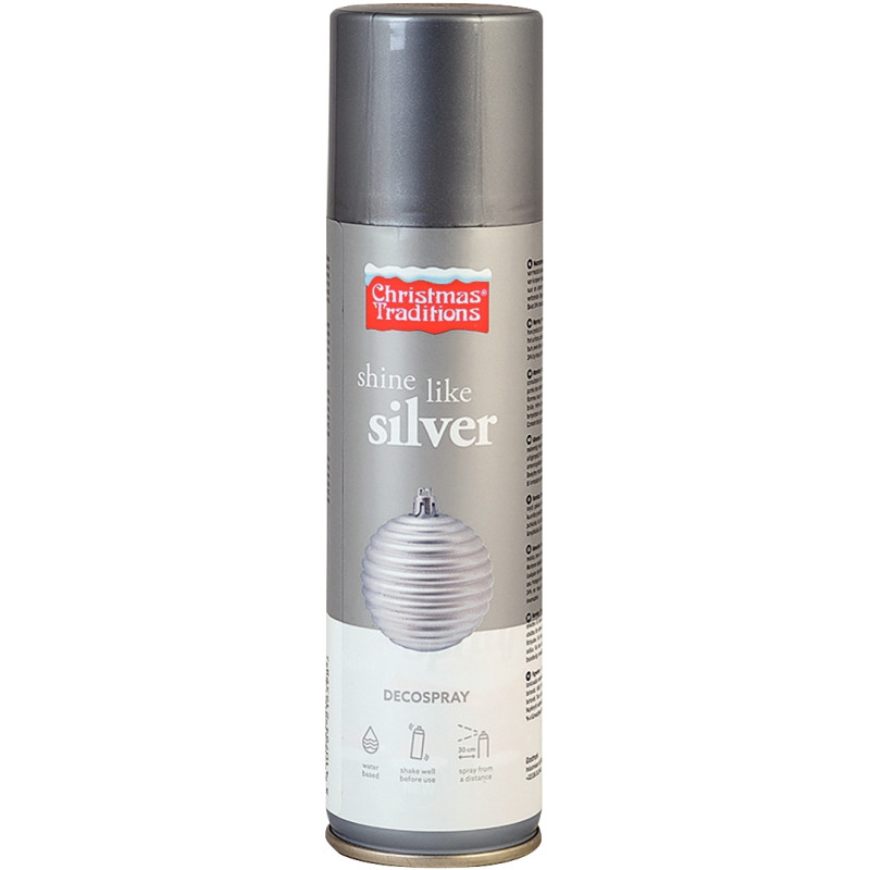 Aérosol de peinture 150 ml coloris argent