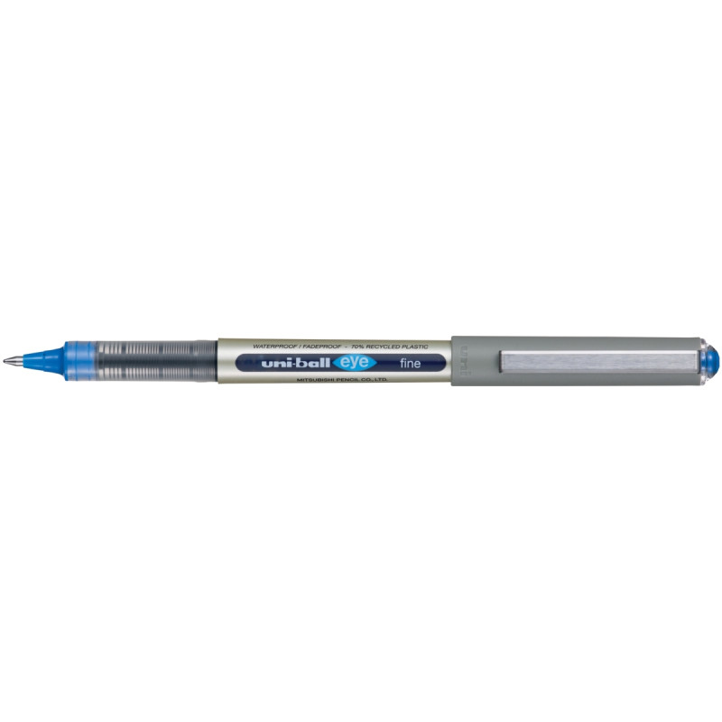 Roller Uniball Eye UB157E pointe moyenne bleu
