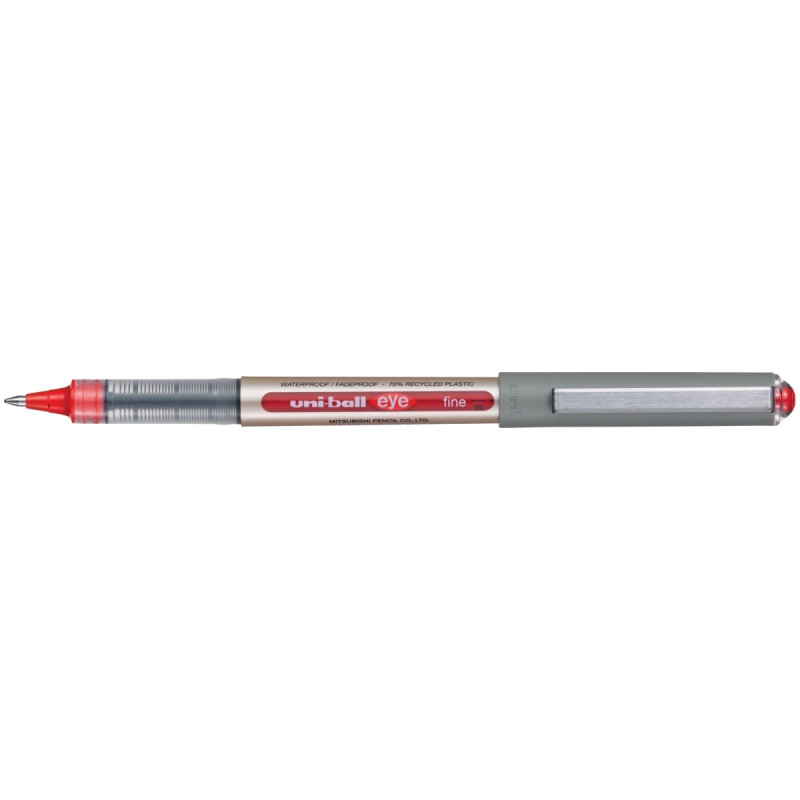 Roller Uniball Eye UB157E pointe moyenne rouge