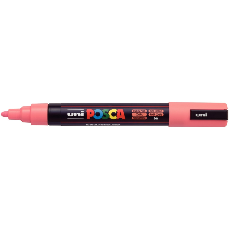 Marqueur Posca pointe moyenne ogive corail