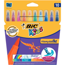 Pochette de 10 feutres Visaquarelle assortis