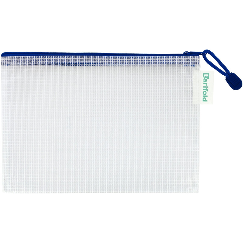Pochette fourre-tout 235x165mm bleue